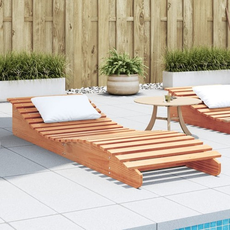 Sonnenliege Sonnenbett Gartenliege Outdoor Liege Massivholz Kiefer Vidaxl