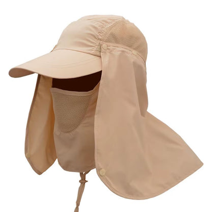 Summer Protective Chapeu Feminino Neck Cover Ear Flap UV Protection Men Women Sun Hats