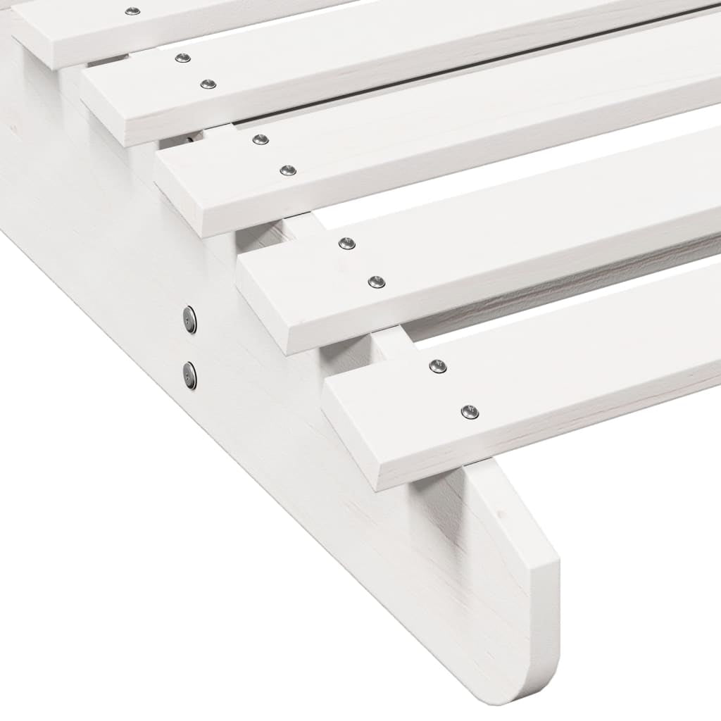 Sonnenliege Sonnenbett Gartenliege Outdoor Liege Massivholz Kiefer Vidaxl